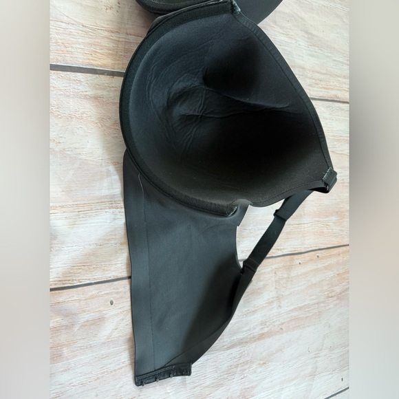 Cacique Lightly Lined Full Coverage Underwire T-Shirt Bra Black Size 44F  READ - Picture 6 of 7